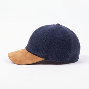 Gorra de Béisbol Deportiva Unisex de Algodón con Visera de Gamuza en Contraste, Gorra Casual, Venta al Por Mayor, Logotipo Personalizado, Alta Calidad, OEM, ODM, MOQ Bajo, 6 Paneles - Product Image 2