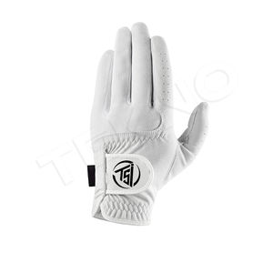 Custom Logo Golf Gloves Hot Selling Premium Leather Men Sports Gloves Waterproof Gloves Sports Hand Custom Sizes - Product Image 4