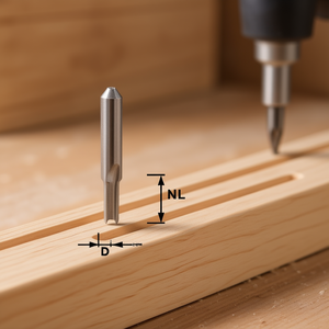ดอกสว่านเซาะร่อง Festool HW S8 D ขนาด 3-8 มม. สำหรับงานไม้ - Product Image 3