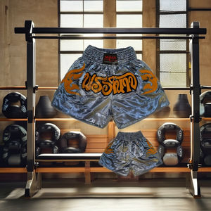 Short de boxe thaïlandais, muay thaï, court, compétition, - Product Image 1