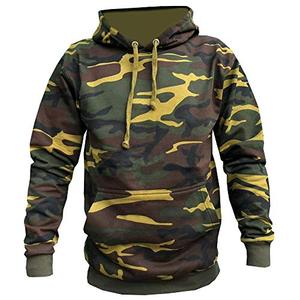 Sudaderas con Capucha Estampadas 100% Algodón para Hombre y Mujer con Peso de Tela de 180g, Estampado de Camuflaje, Logotipo, Manga Larga, Último Modelo, Transpirable - Product Image 2