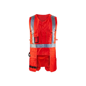 Chaleco de Seguridad Reflectante de Alta Visibilidad Personalizable, Impermeable, para Construcción, Ingeniería, con Soporte para Logotipo - Product Image 3