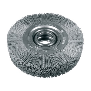 Round <b>Brush</b> 150 Mm Nylon Grit 120 36 Mm Bore 12500 RPM by Osborn - Product Image 1