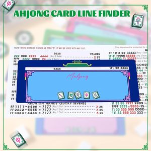 Mahjong Card Guide Line Finder Outil <span class=keywords><strong>de</strong></span> stratégie Débutant Voyage Parties Compétitions <span class=keywords><strong>Jeu</strong></span> Nuit Mahjong Accessoire Lecteur <span class=keywords><strong>de</strong></span> cartes Règles - Product Image 4