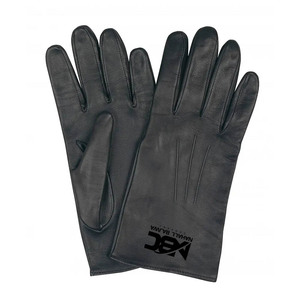 Guantes de conducción de invierno para hombre con pantalla táctil, guantes de vestir de cuero PU - Product Image 1