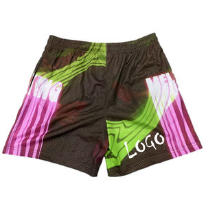 Pantalones Cortos Deportivos Unisex al Por Mayor, de Secado Rápido, Transpirables, para Correr, Entrenamiento, Doble Capa, 100% Poliéster - Product Image 4