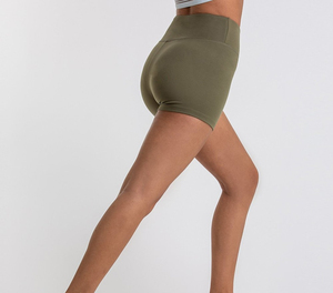 Venta caliente Elasticidad Verano Deporte Pantalones cortos para correr Deporte Gimnasio Fitness Pantalones cortos para correr para mujeres en MOQ bajo - Product Image 6