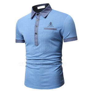 Ropa de moda Hombres Polos Tela de algodón Hombres Polos Nuevo estilo Hombres Polos para adultos - Product Image 2