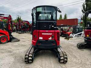 Excavatrice sur chenilles de grande taille pour travaux de construction et agricoles, moteur Yanmar VIO35-6A, pompe à engrenages, cabine, 8 tonnes, Chine - Product Image 5