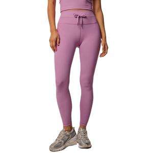 Pantalones de yoga activos personalizados al por mayor mallas de entrenamiento de cintura alta elásticas en 4 direcciones para mujer rodilla informal transpirable para el verano - Product Image 3
