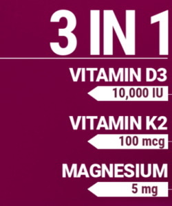 Gotas de Vitamina D3 y <span class=keywords><strong>K2</strong></span> Veganas de Marca Privada OEM con Suplementos de Glicinato de Magnesio, Gotas de <span class=keywords><strong>VIT</strong></span> D3 <span class=keywords><strong>K2</strong></span> - Product Image 3