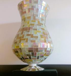 Vente chaude d'usine : mosaïques en verre métallique, bougeoirs en verre, lanternes et pots à bougies - Product Image 5