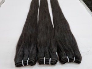 วิกผมคนผมแท้จากอินเดียทอสองชั้นทุกสี - Product Image 2
