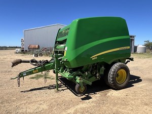 Mini empacadora de heno de paja redonda aprobada por los agricultores Maquinaria agrícola de nueva generación con componente de motor central - Product Image 3