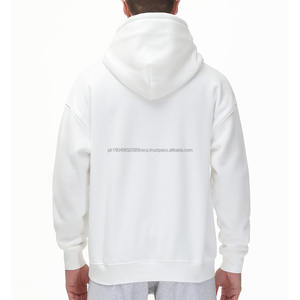 Drawstring Closure Hoodie For Men's Clothing Streetwear basics cotton <b>blended</b> 100% Cotton Top Quality Hoodie For Men's - Product Image 2