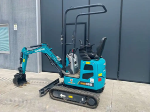 Miniexcavadora SWE08B Azul con Capacidad de Cucharón de 0.03m³, Radio de Giro Corto y Componente Central del Motor - Product Image 1