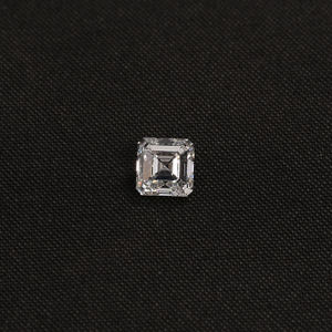 1.5 CT Carat Asscher Cut Lab Grown Diamond CVD EF Color Lab Créé Diamant Pierre Lâche Pour La Création De Bijoux - Product Image 1