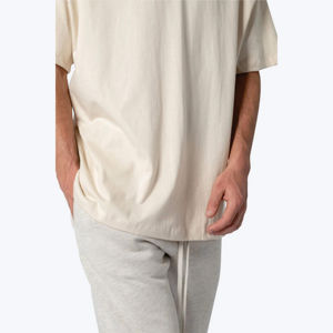 Camisetas Extra Grandes de Algodón 100% Transpirable para Hombre, Secado Rápido, Duraderas, Cuello Redondo y sin Estampado - Product Image 4