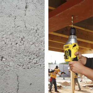 Brocas Stanley para Mampostería y Hormigón con Vástago Triangular para un Perforado Eficiente del Granito - Product Image 3