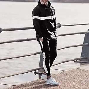 Conjunto de pantalones de chándal con estampado bordado personalizado, ropa de calle, traje de jogging para hombre con estampado en relieve, talla 6XL de invierno - Product Image 6