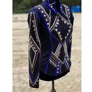 เสื้อแจ็คเก็ตขี่ม้าคุณภาพสูง รับผลิตแบบ OEM ODM เสื้อแจ็คเก็ตสำหรับการแสดง เสื้อผ้าขี่ม้า เสื้อสำหรับขี่ม้า - Product Image 2