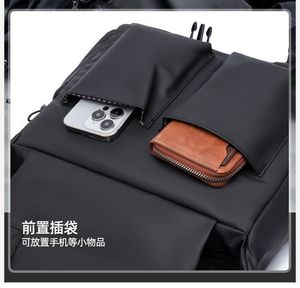 Bolso Bandolera Impermeable para Hombre, Bolso Mensajero Cruzado, Ligero, de Gran Capacidad, para Viajes, Trabajo, Uso Diario - Product Image 3