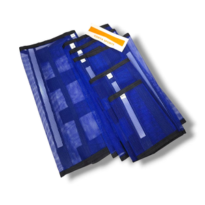 Botas de mosca de malla de plástico duraderas transpirables de verano para caballos Producto ecuestre altamente transpirable Herraduras de malla de mosca de caballo - Product Image 1