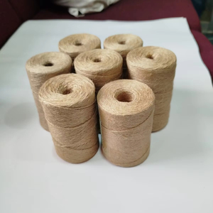 Fabricant d'usine direct Logo personnalisé fil de chanvre torsadé de couleur naturelle ficelle de Jute pour bricolage décoration fil de Jute du Bangladesh - Product Image 4