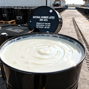 Látex de Caucho Natural MAL 60% DRC con Amoníaco Medio para la Fabricación de Espuma de Goma y Adhesivos Industriales - Product Image 1