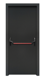Seguridad de puerta de acero resistente al fuego certificada con múltiples opciones de tamaño de aspecto moderno - Product Image 6