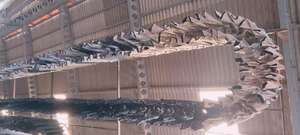 Fabricante de transportador aéreo de manipulación de prendas motorizadas de todo tipo de transportador - Product Image 6