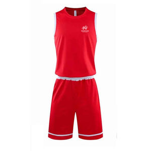 Tenues de basketball professionnelles fabriquées en usine, 100 % polyester, séchage rapide, personnalisables, respirantes, en ensembles, en promotion - Product Image 1