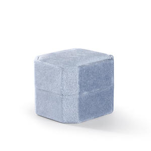Jeulia Vintage Velvet Rectangular <b>Ring</b> Box for Jewelry <b>Storage</b> - Product Image 5
