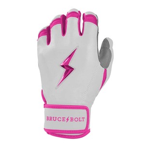 Echt Lederen Honkbal Softbal Batting Handschoenen Volwassen Ambidexter Haak & <span class=keywords><strong>Loop</strong></span> Sluiting Ademende Aanpasbare Kleur - Product Image 5