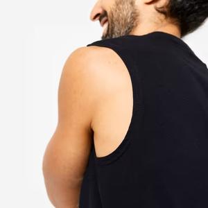 OEM <b>Men</b> Athletic Black Tank Top Quick Dry Breathable Sleeveless <b>Gym</b> Fitness Workout Running <b>Vest</b> - Product Image 5