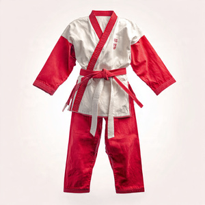 Vêtements d'arts martiaux Uniforme de karaté Boxeur Combattant Judo Uniformes de karaté 100% coton polyester Combinaisons de karaté Judo Hommes Femmes - Product Image 4