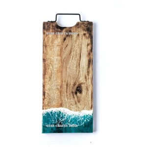 Planche à découper en bois et résine écologique de haute qualité nouveau Style planches de charcuterie planches à découper pour la maison hôtel Restaurant utilisation - Product Image 2