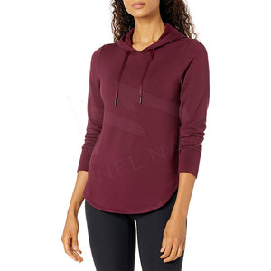 OEM personalizado Sudadera con capucha Puff estampado Crop Top algodón sudaderas con capucha mujer liso algodón mujeres Sudadera con capucha - Product Image 1