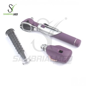 Mini otoscopio de fibra óptica de tamaño de bolsillo, juego de examen de diagnóstico, herramientas de eliminación de cerumen negro, instrumentos ENT, otoscopia - Product Image 3