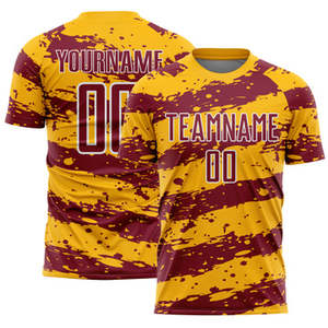 Camiseta de fútbol avanzada, uniformes de equipos de fútbol OEM, ropa deportiva personalizada ligera de alto rendimiento para partidos de club y escuela - Product Image 3