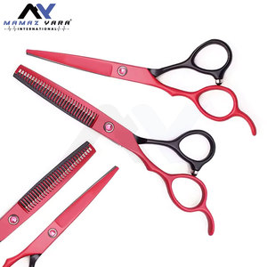 Juego de Tijeras de Peluquería Profesionales para Diestros, Tijeras de Corte y Entresacar de Acero Inoxidable Sostenible para Belleza y Barbería - Product Image 2