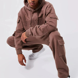 Léger vente chaude hommes pull survêtement de haute qualité meilleurs modèles Anti-rides taux abordable hommes pull survêtement - Product Image 4