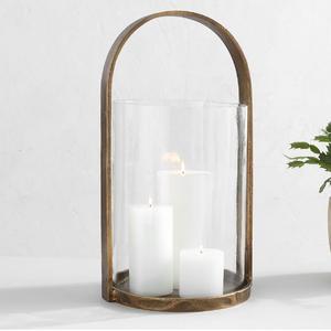 Lanterne à huile en laiton et aluminium personnalisée faite à la main, style de finition haut de gamme, lanternes de décoration d'intérieur haut de gamme - Product Image 4