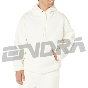 ชุดวอร์มสีขาวสำหรับผู้ชายชุดกีฬาแบบสวมหัวชุดใส่เล่นกีฬาระบายอากาศได้ดีเครื่องแต่งกายแนวสตรีทชุดใส่ไปยิมแบบลำลองใส่วิ่งทันสมัย - Product Image 4