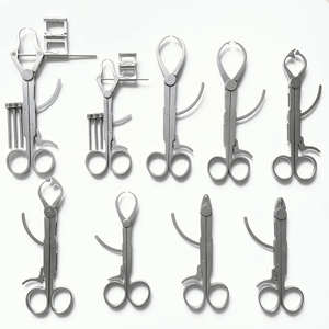 Equipo Profesional de Cirugía Ortopédica Veterinaria, Pinzas de Acero Inoxidable de Punta Fina para Sujeción de Huesos, Instrumento con Certificación CE - Product Image 2