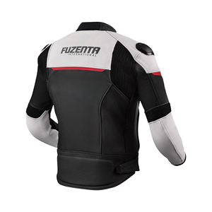 แจ็คเก็ตหนังสำหรับแข่งรถมอเตอร์ไซค์คุณภาพสูง ระดับมืออาชีพ พร้อมแผ่นรองป้องกัน กันน้ำ กันลม รับสกรีนโลโก้ ใช้ได้ทุกเพศ ทุกฤดู - Product Image 2