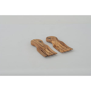 Accessoires de vaisselle en bois de qualité magnifique assiettes de service en gros pour un usage domestique - Product Image 3