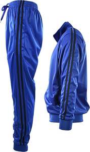 Survêtement athlétique pour hommes 2 pièces Full Zip Sweat Jogging Survêtements 100% coton du Pakistan Vêtements de sport pour hommes - Product Image 4