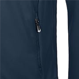 Veste coupe-vent unisexe légère en nylon enduit de haute qualité, imperméable et respirante avec capuche et logo frontal – Vente en gros - Product Image 5