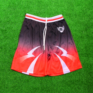 100% poliéster hecho a medida transpirable de talla grande antibacteriano uniforme de baloncesto profesional Bsci pantalones cortos de verano - Product Image 3